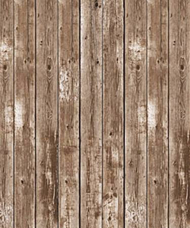 VBS-Yee-Haw Weekend-Weathered Wood Plastic Backdrop (4 Ft x 30 Ft)