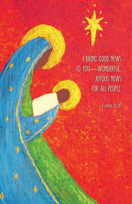 Bulletin-I Bring Good News To You/Navitity (Luke 2:10) (Christmas) (Pack Of 50) (Pkg-50)