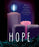 Bulletin-Advent Week 1: Hope Candle (Psalm 25:5)-Legal Size (Pack Of 50) (Pkg-50)