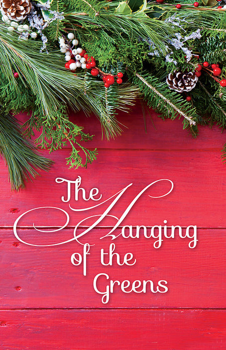 Bulletin-The Hanging Of The Greens (Christmas) (Pack Of 50) (Pkg-50)