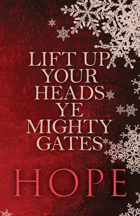 Bulletin-Advent Week 1: Hope/Lift Up Your Heads (Pack Of 50) (Pkg-50)