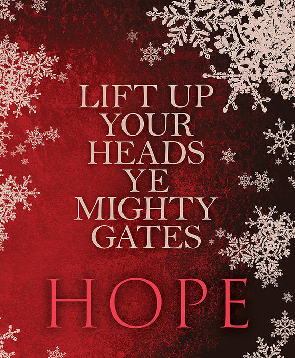 Bulletin-Advent Week 1: Hope/Lift Up Your Heads-Legal Size (Pack Of 50) (Pkg-50)