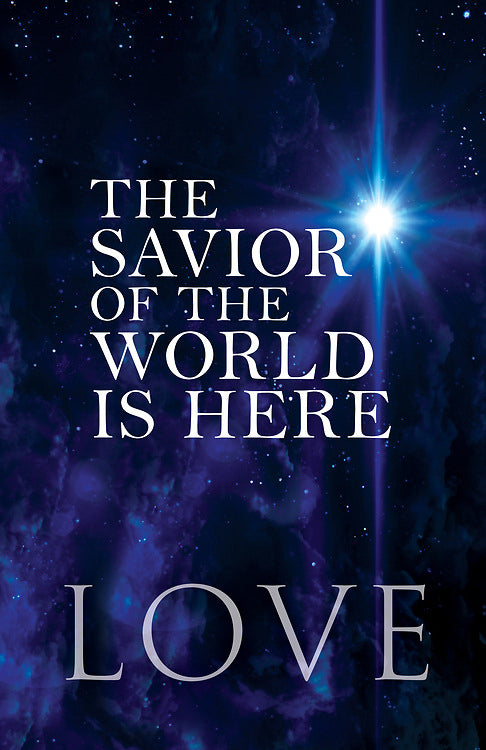 Bulletin-Advent Week 4: Love/The Savior Of The World Is Here (Pack Of 50) (Pkg-50)