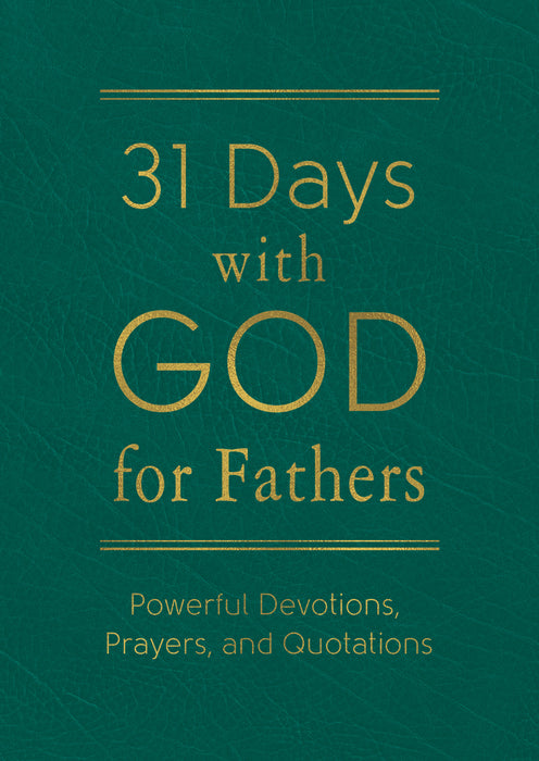 31 Days With God For Fathers-Teal
