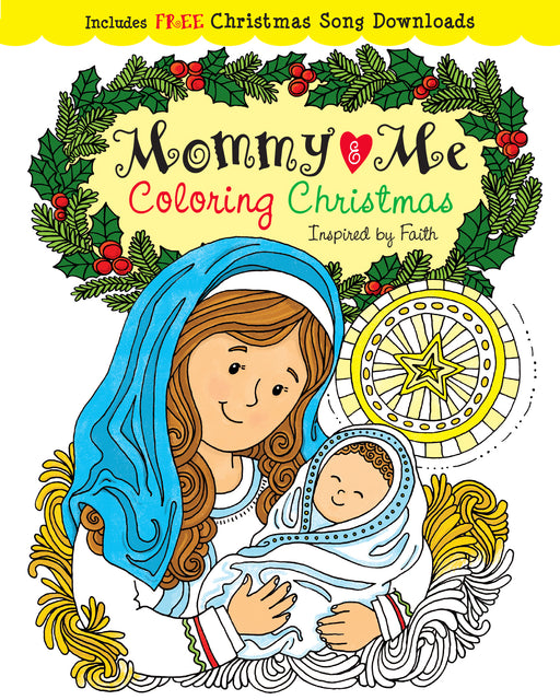 Mommy And Me Coloring Christmas