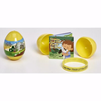 Jumbo Gospel Easter Egg w/Silicone Bracelet & Mini-Booklet