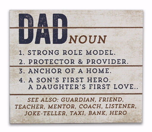 Box Sign-Definition Of DAD (6.25" x 5")