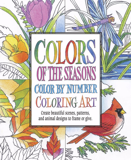 Colors Of The Seasons Color By Number Coloring Art