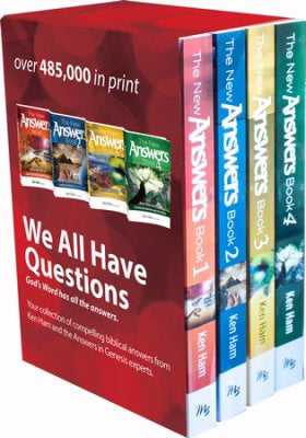 The New Answers Book Vol 1-4 Pack