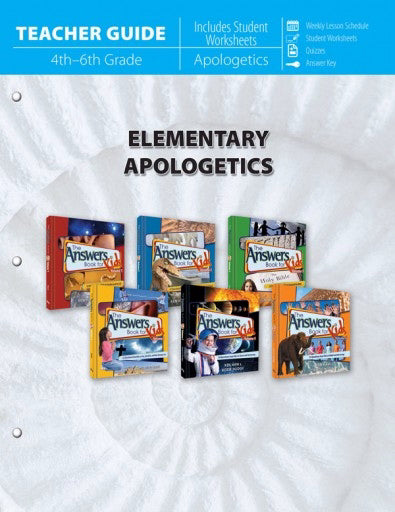 Master Books-Elementary Apologetics Teacher Guide (4th - 6th Grade)