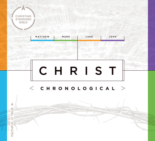 CSB Christ Chronological-Hardcover