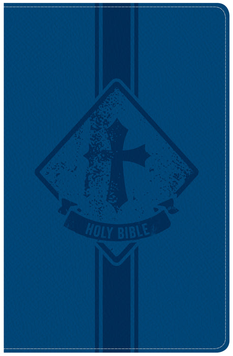 KJV Kids Bible-Royal Blue LeatherTouch
