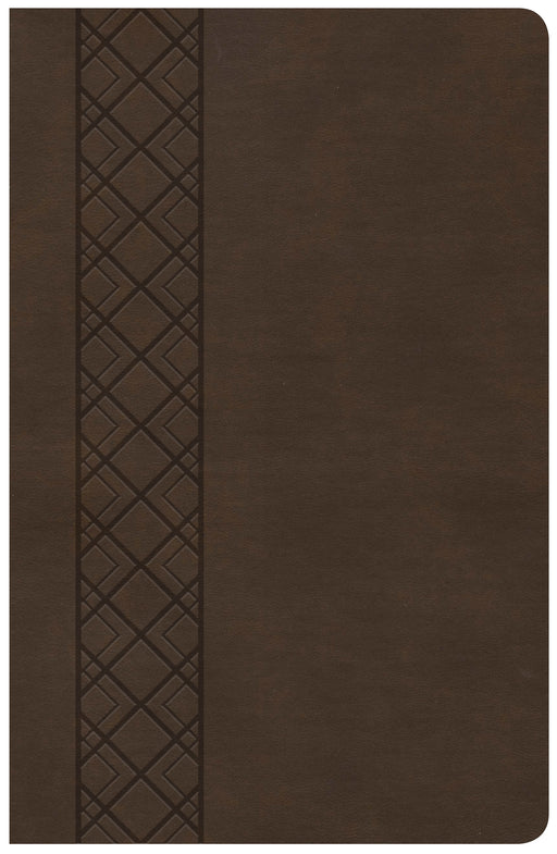 KJV UltraThin Reference Bible (Value Edition)-Brown LeatherTouch