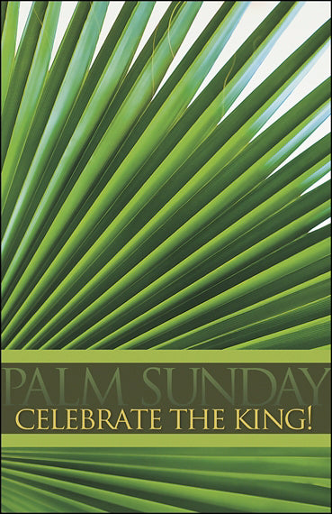 Bulletin-Palm Sunday: Celebrate The King! (Pack Of 100) (Pkg-100)