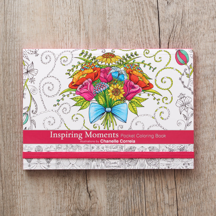 Inspiring Moments Pocket Coloring Book (8 1/4" x 5 7/8")