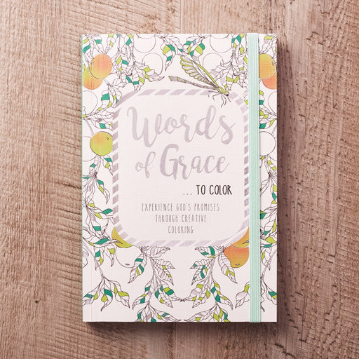 Words Of Grace Adult Coloring Book (5 5/8" x 8 1/4")