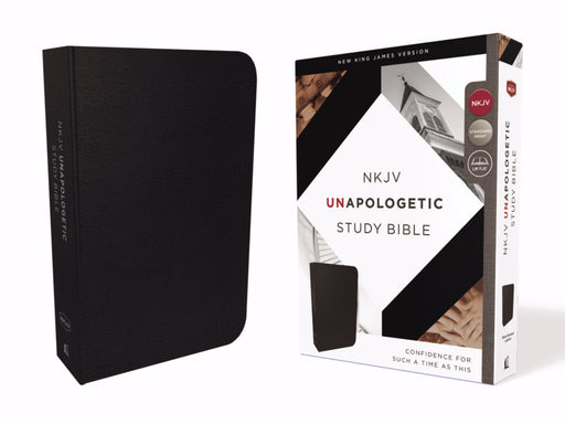 NKJV Unapologetic Study Bible-Black Bonded Leather