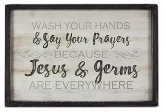 Wall Sign-Wash Your Hands (15 x 10.1)