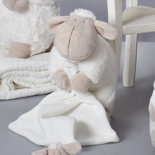 Baby Gift Set-Plush Sheep w/Blanket (1"H)