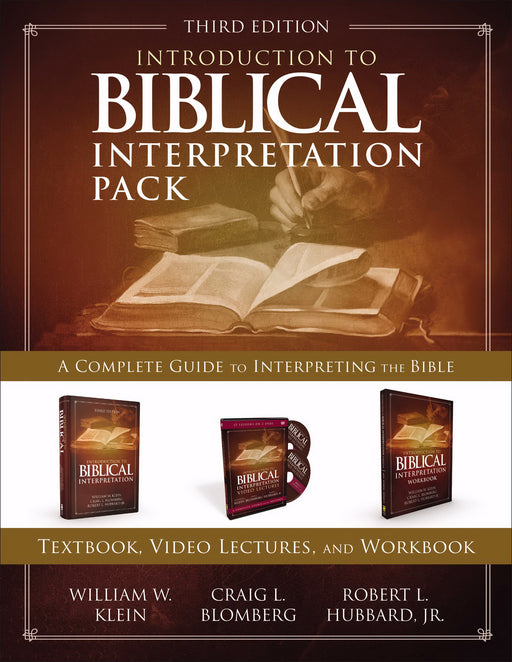 Introduction To Biblical Interpretation Pack (3rd Edition)