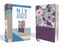 NIV Thinline Bible/Compact (Comfort Print)-Dark Orchid/Grape Leathersoft