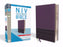 NIV Thinline Bible/Large Print (Comfort Print)-Purple/Plum Leathersoft