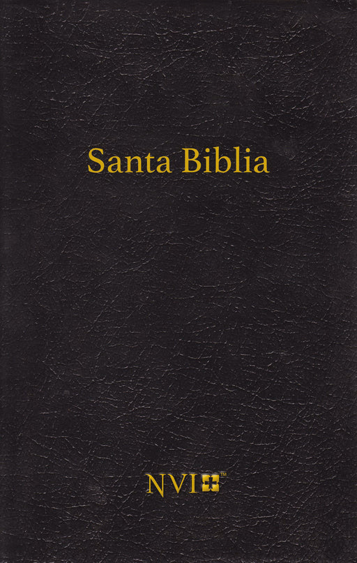 Span-NIV Holy Bible-Black Hardcover
