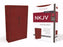 NKJV Thinline Bible (Comfort Print)-Crimson Leathersoft