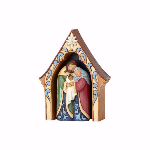 Nativity-Jim Shore Creche And Holy Family (11/2018=OUT OF STOCK FOR SEASON)