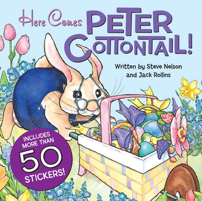 Here Comes Peter Cottontail! w/Stickers