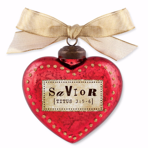 Ornament-Vintage Hearts: Savior (#12556)