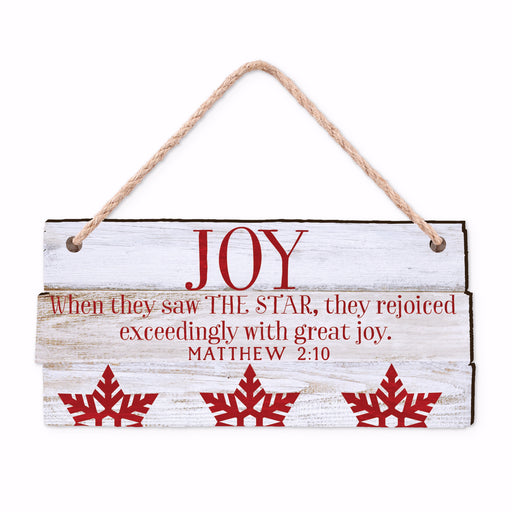 Ornament-Rustic Country: Joy (#12604)