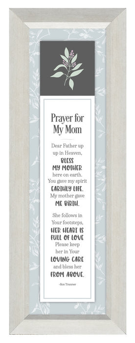 Plaque-Style Line-Prayer For My Mom (4 x 14)