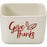 Serving Bowl-Appetizer/Dip-Give Thanks (2.25"-Hold