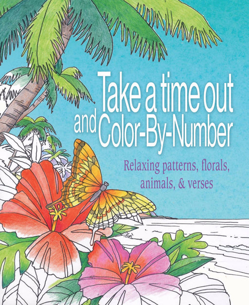 Take A Time Out And Color By Number Coloring Art