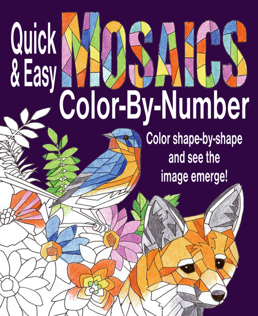 Quick & Easy Mosaics Color By Number Coloring Art