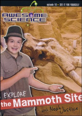 DVD-Explore The Mammoth Site With Noah Justice (Awesome Science #10)