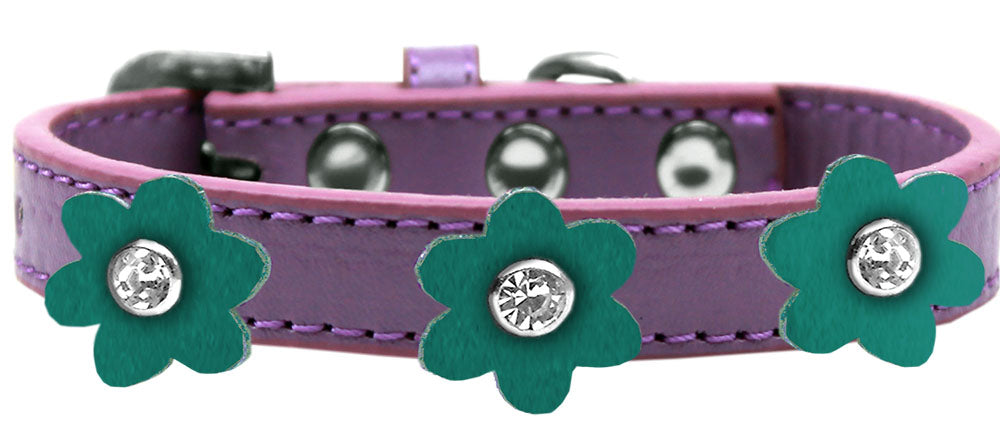 Flower Premium Collar Lavender With Jade flowers Size 20