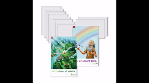Dig-In Bible In One Year Preschool & Elementary Bible Point Posters: Quarter 1 (Set Of 13)