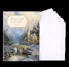 Note Card-Blank-Glory To God In The Highest-Kinkade (Pack Of 10) (Pkg-10)
