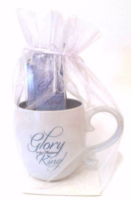 Gift Set-Glory Mug w/Pen & Bookmark In Sheer Gift Bag