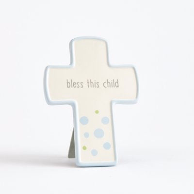 Cross-Bless This Child-Blue