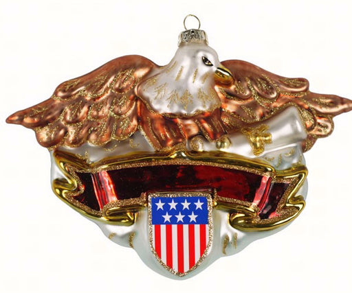 Ornament-Patriotic Eagle (4.5")