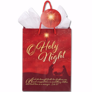Gift Bag-O Holy Night (7 x 9 x 4)
