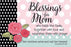Cards-Pass It On-Blessings For Mom (3"x2") (Pack of 25) (Pkg-25)