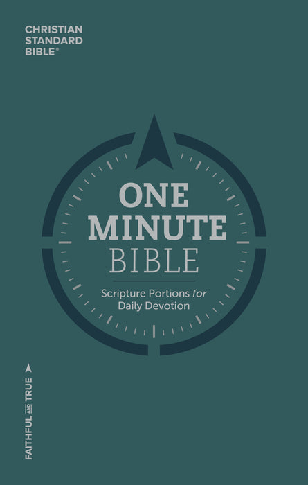 CSB One Minute Bible-Softcover (Mar 2019)