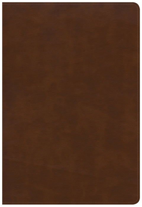 KJV Large Print Ultrathin Reference Bible-British Tan LeatherTouch