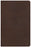 NKJV Large Print Personal Size Reference Bible-Brown Genuine Leather