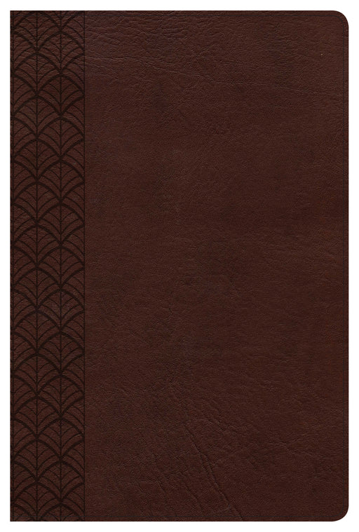 CSB Study Bible For Women-Chocolate LeatherTouch Indexed