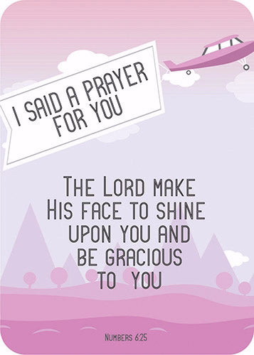 Verse Card-Prayer For You (2.5"x3.5")